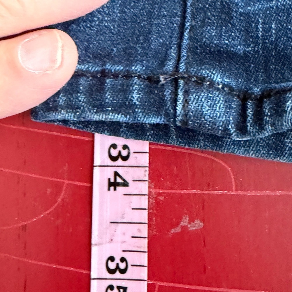 Helmut Lang Dark Vintage Skinny Jeans Womens Size 31 Denim Minimalist Chic - Picture 10 of 13